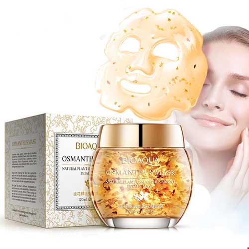 ماسک صورت شب ضدچروک اسمانتوس طلایی